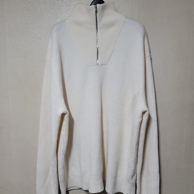 띠어리 라마 쿼터넥 니트