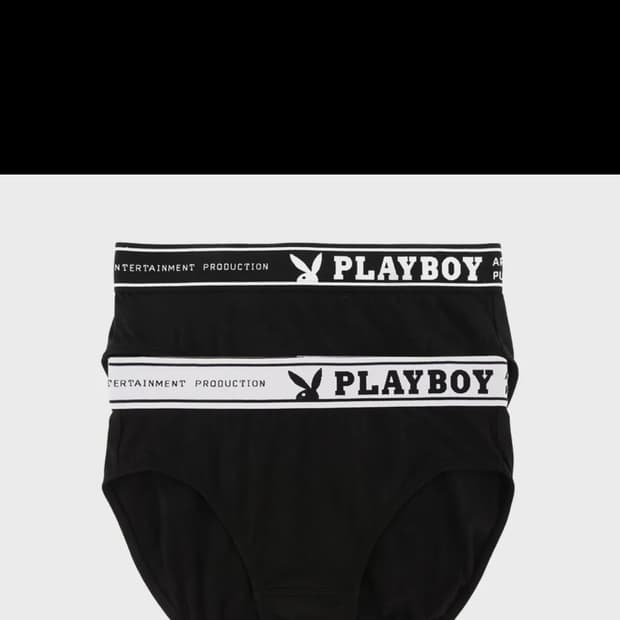 플레이보이 로우라이즈 새깅스타일 핏 우먼 플레이 로하이핏 삼각팬티