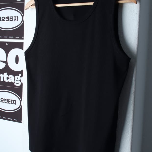 (2XL) 무신사 스탠다드 반팔 티셔츠 빅사이즈 민소매-H36492