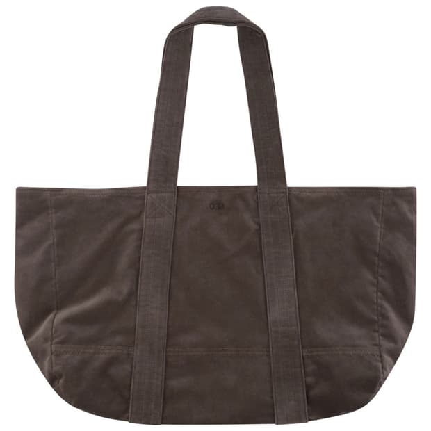 코이세이오 038 OVERSIZED TOTE BAG BROWN