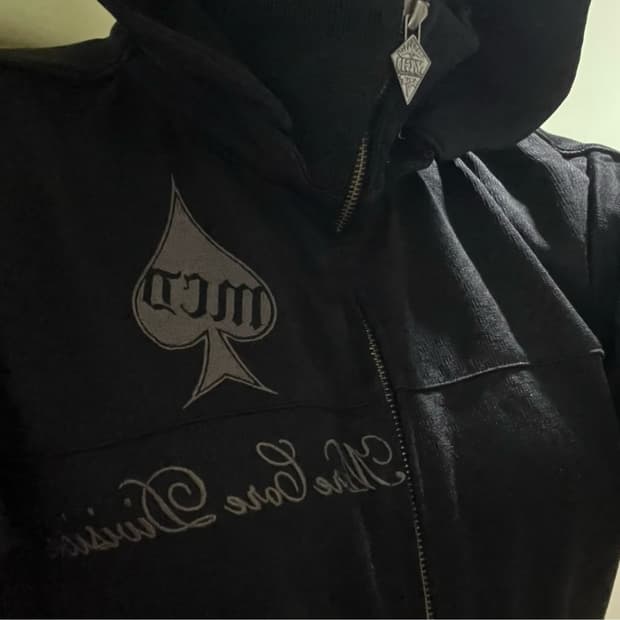 M.C.D punk zip up