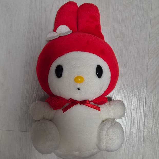 고전 산리오 빈티지 빨간 두건 마이멜로디 인형