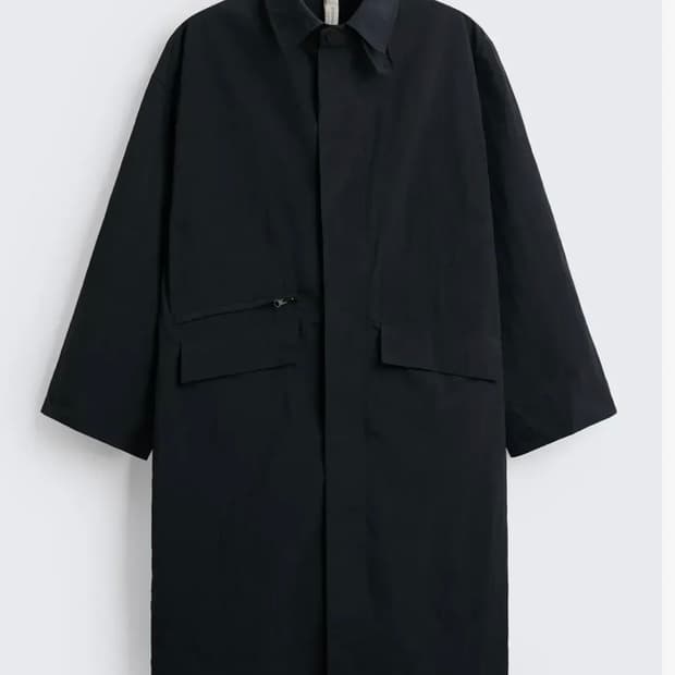 자라 스튜디오니콜슨 패커블 트렌치코트 (s-m 블랙)