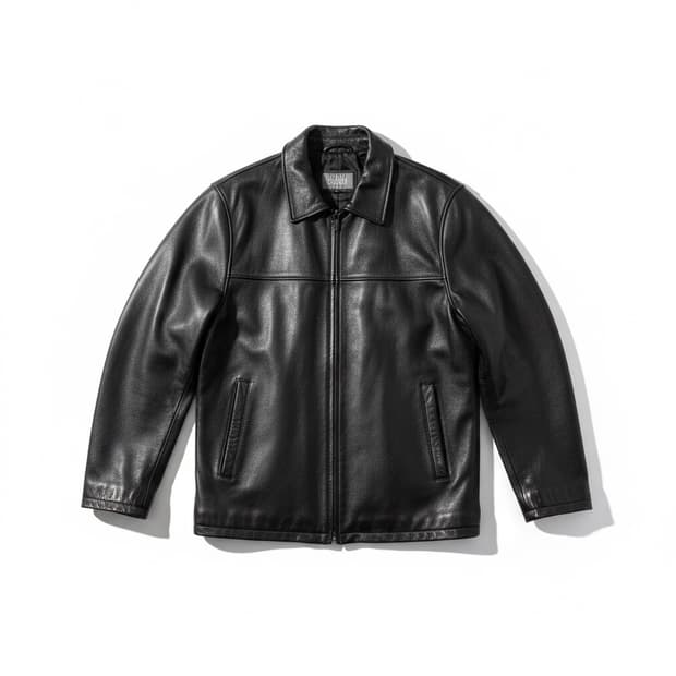 윌슨레더 리얼레더 자켓 L