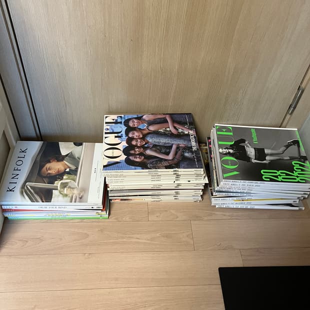 Vogue, Elle, Kinfolk, CeCi 패션잡지 매거진 일괄