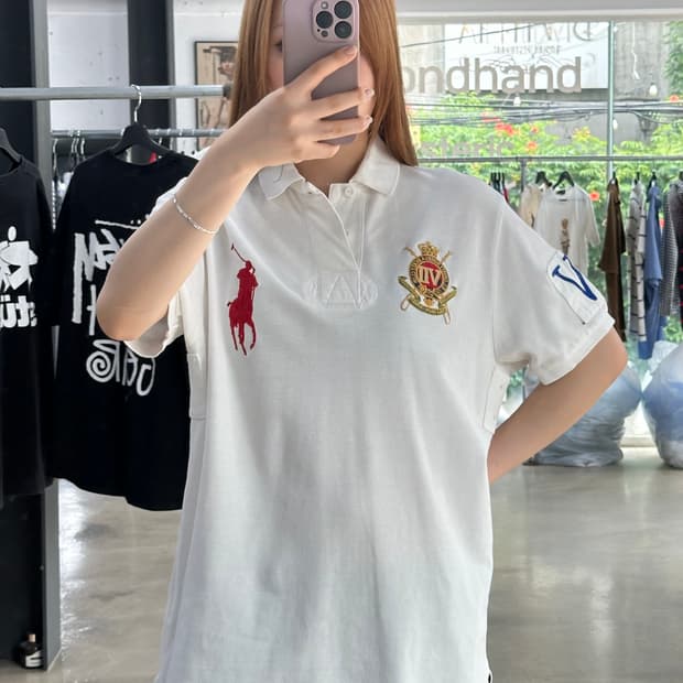 폴로랄프로렌 빅포니 킹스컵 넘버링 치프키프 Pk반팔티 