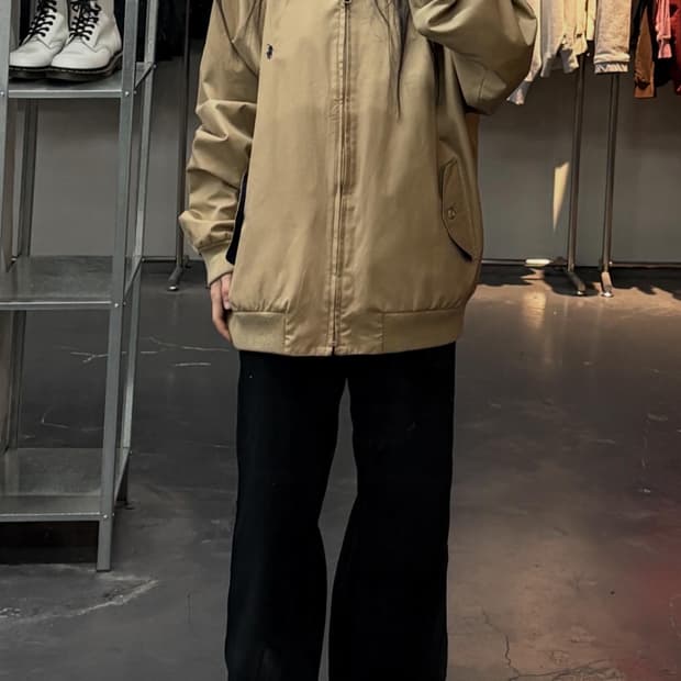 폴로랄프로렌 리버시블 바라쿠타 블루종 자켓 A3585