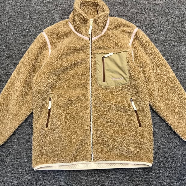 [95] 마모트 MARMOT 후리스자켓 베이지 M