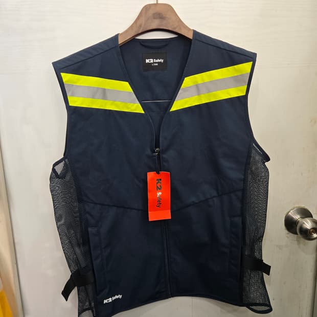 100,L,택있는 새상품)) K2 safety 케이투 세이프티 조끼~