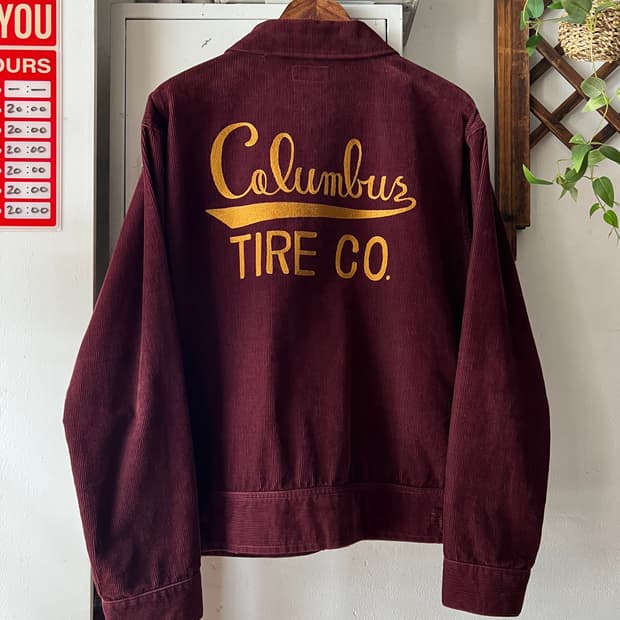 [42]페로우즈 Columbus TIRE CO 코듀로이 메카닉 자켓