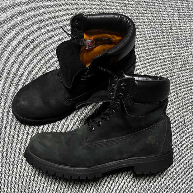 [280] 팀버랜드 프리미엄 6인치 블랙 워커 부츠