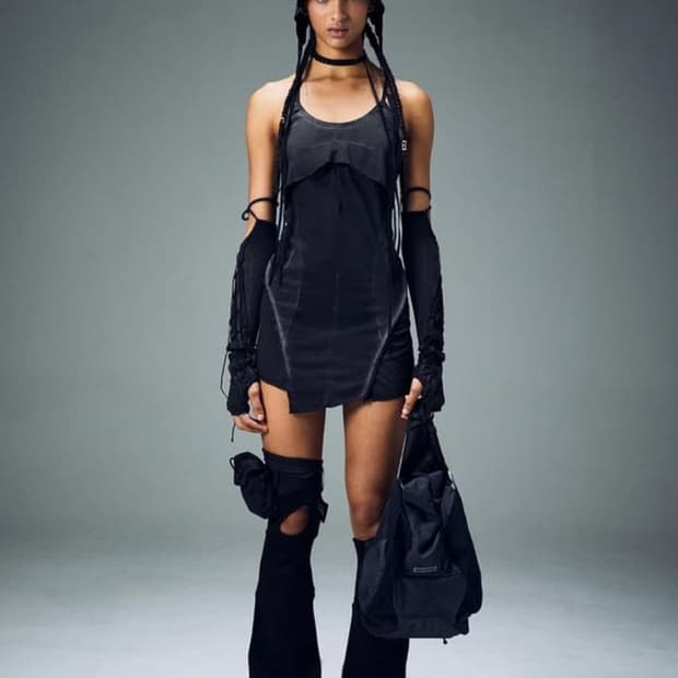 [색 상관X XS 구해요] 에이시넥틱스 홀터 원피스