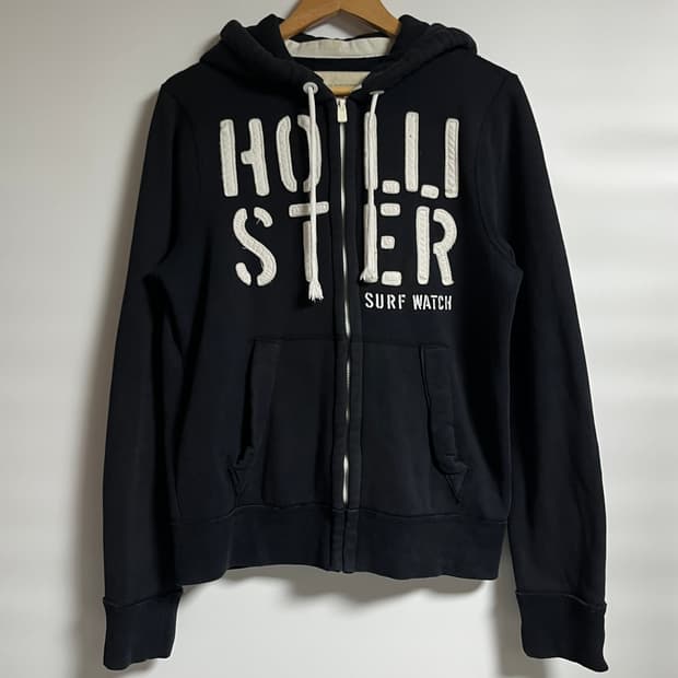 공용 홀리스터 기모 후드집업 후드티 M