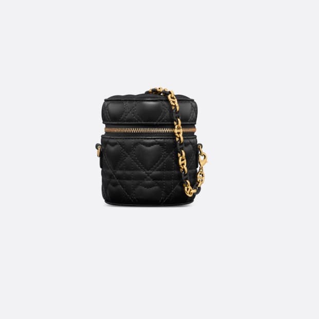 [한소희착용] Dior 카로 마이크로 하트 베니티 백🖤