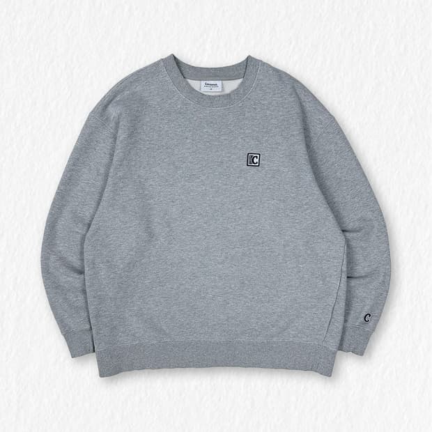 커버낫 맨투맨 그레이