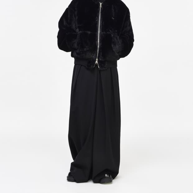 송지오 25fw 지제로 리버시블 퍼 자켓 판매합니다