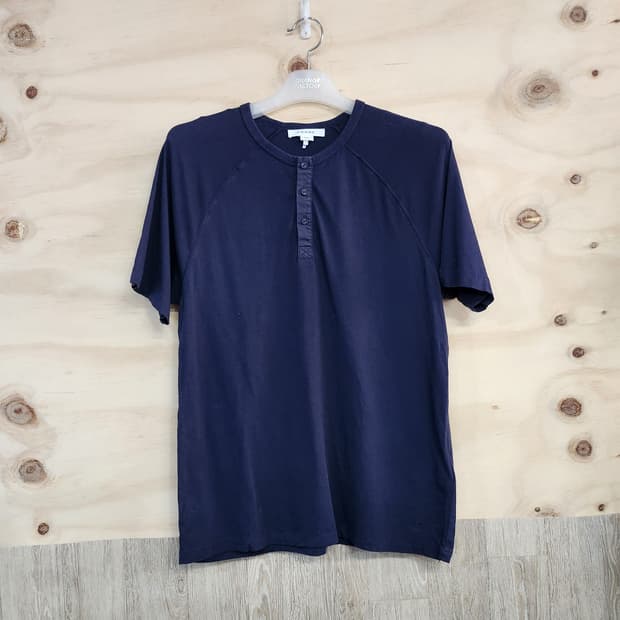 811) 프레임 FRAME 헨리넥 반팔 티셔츠