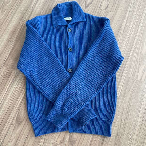 아모멘토 블루 가디건