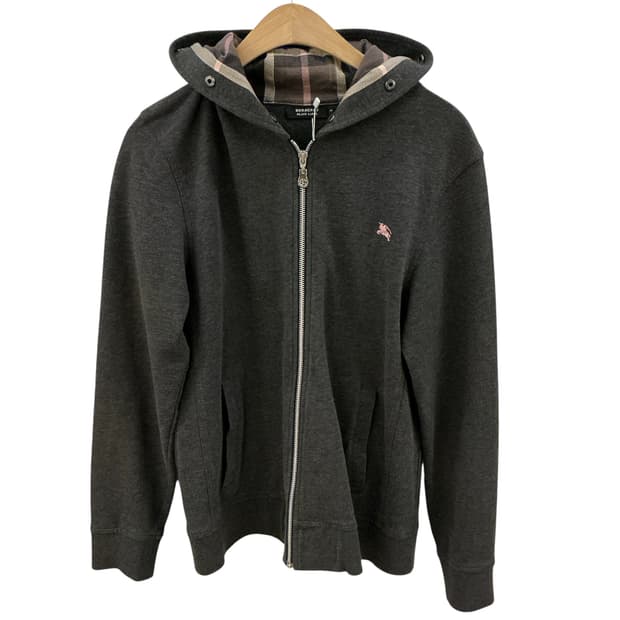 버버리 블랙라벨 후드집업