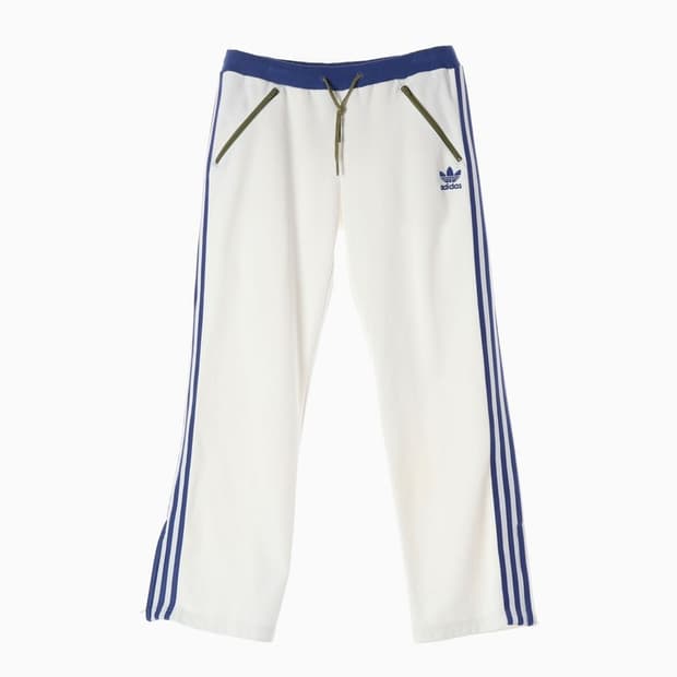 아디다스 D TP 3-STRIPES 화이트 블루 삼선 트랙팬츠 95