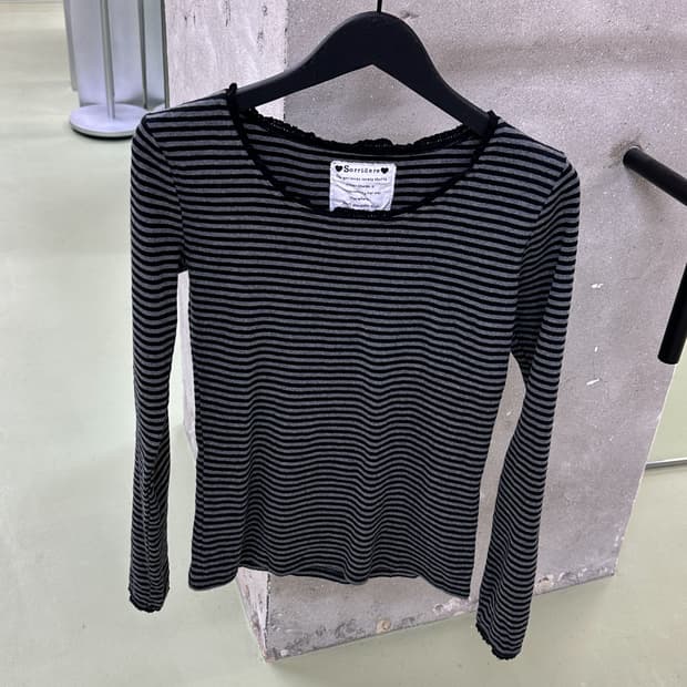 soft cotton stripes top