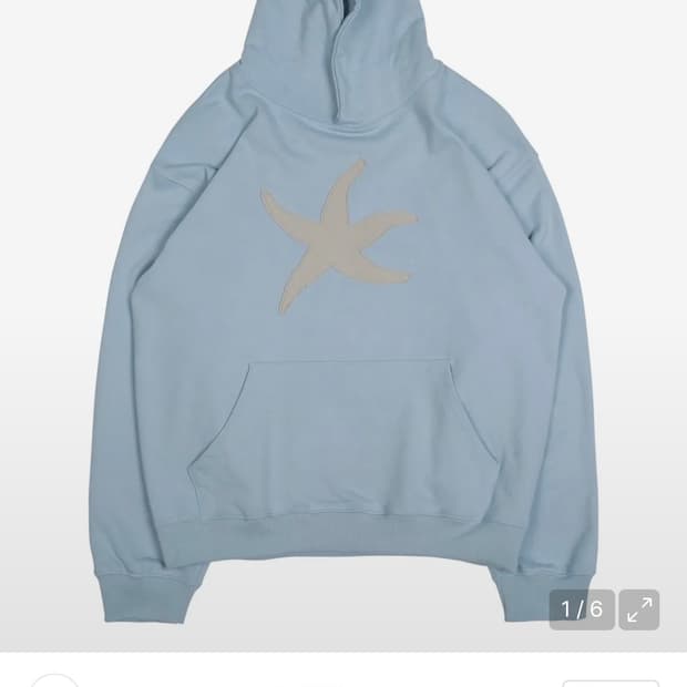 [M]TCM VINTAGE STARFISH HOODIE