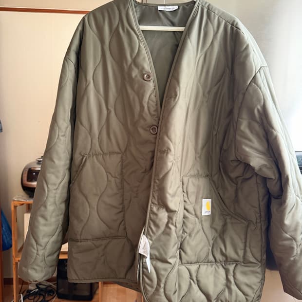칼하트 퀼팅 자켓 xl