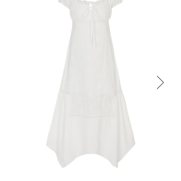 루루서울 Vintage Cotton Dress (White)