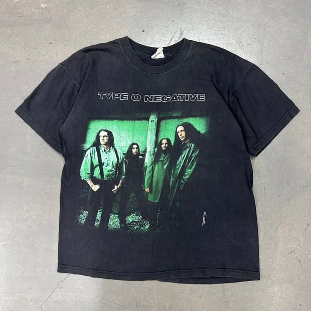 빈티지 90s Type O Negative 티셔츠