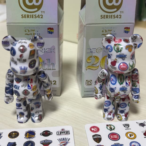 NBA 베어브릭 100%