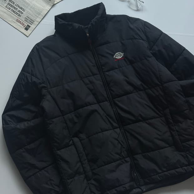 Dickies 디키즈 블랙 패딩 점퍼
