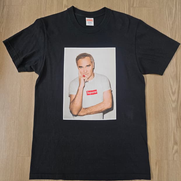 슈프림 모리세이 16SS 반팔 블랙