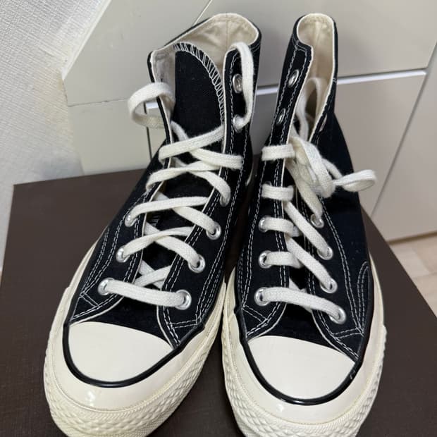 컨버스 척테일러 70 하이 블랙 245