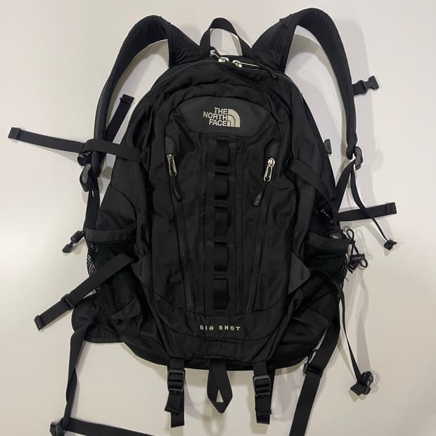 노스페이스 빅샷 블랙 백팩