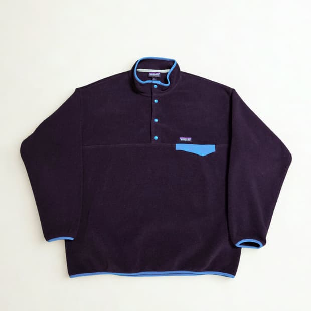 (2XL)파타고니아 옵시디언플럼 신칠라 플리스