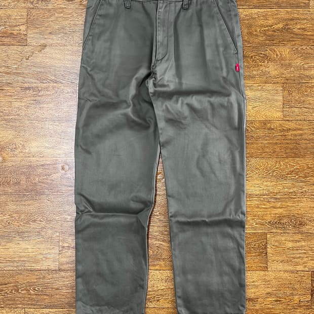 wtaps 더블탭스 코튼 치노 팬츠 / 카키 - L (32)