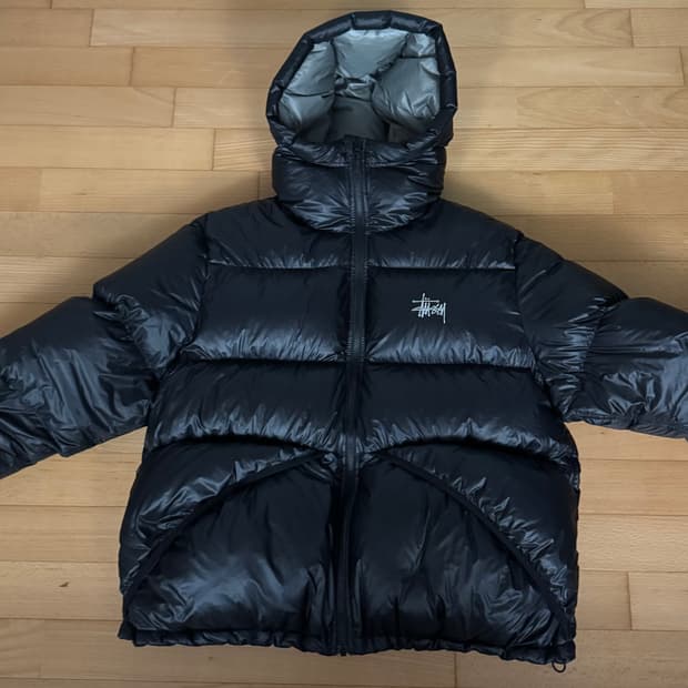 스투시 립스탑 패딩 M