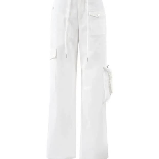 글로니 카고팬츠 화이트 xs/s