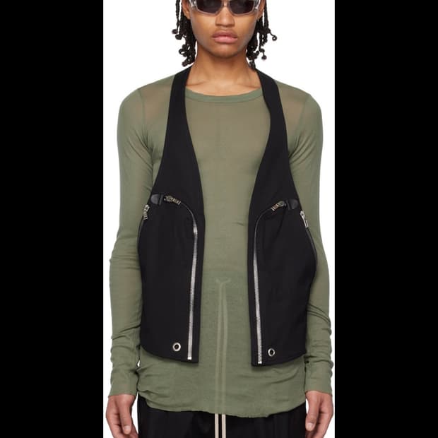 rick owens/bauhaus vest/48