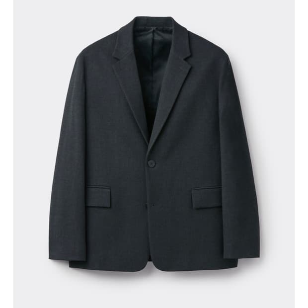 25FW 커스텀멜로우 Grey Loose Fit Setup Jacket