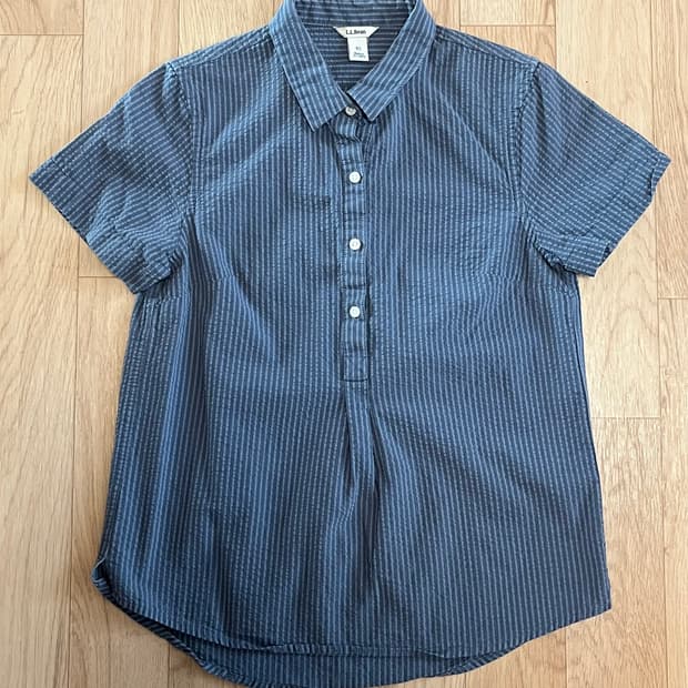 엘엘빈 스트라이프 셔츠