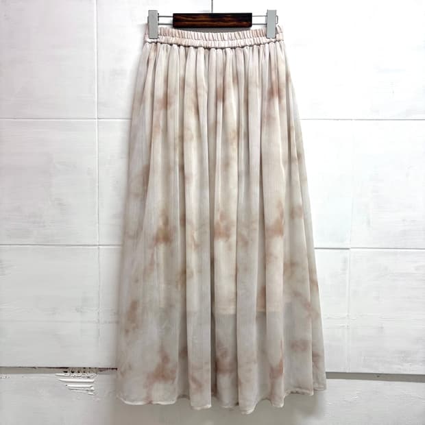 타이다이 히피 그런지 쉬폰 롱 스커트 JPN