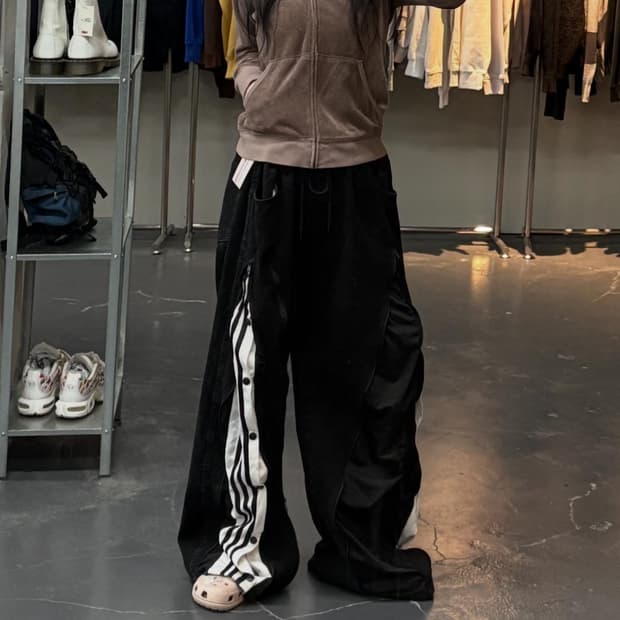 쥬시꾸뛰르 벨벳 y2k 브라운 후드집업 A2752