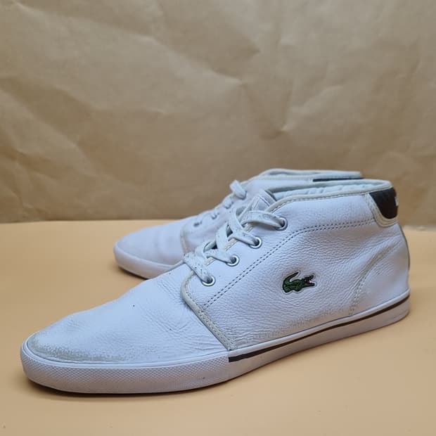 라코스테 가죽남성미드42.5 275 