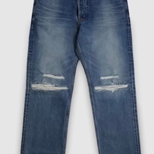 헤리티지플로스 셀비지 데님 인디고 M