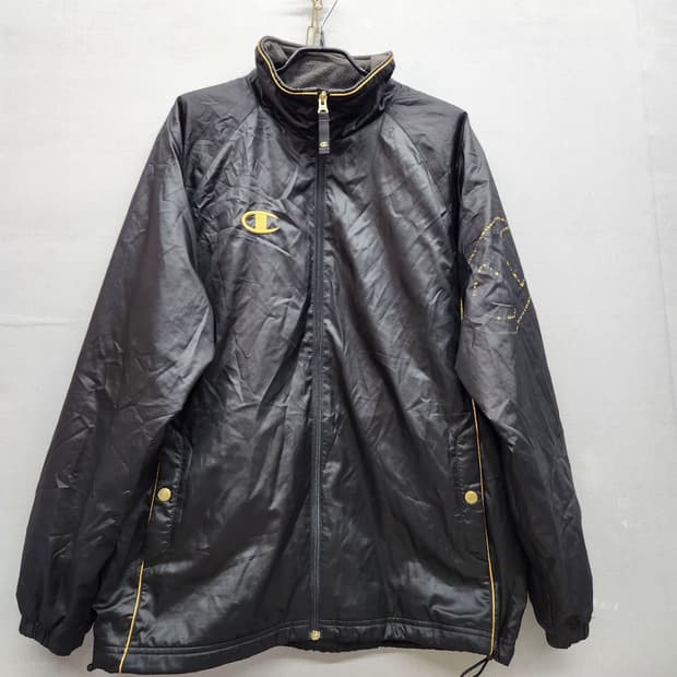 올드스쿨 챔피온 일본판 금장로고 웜엄 바람막이 자켓 L(XL)