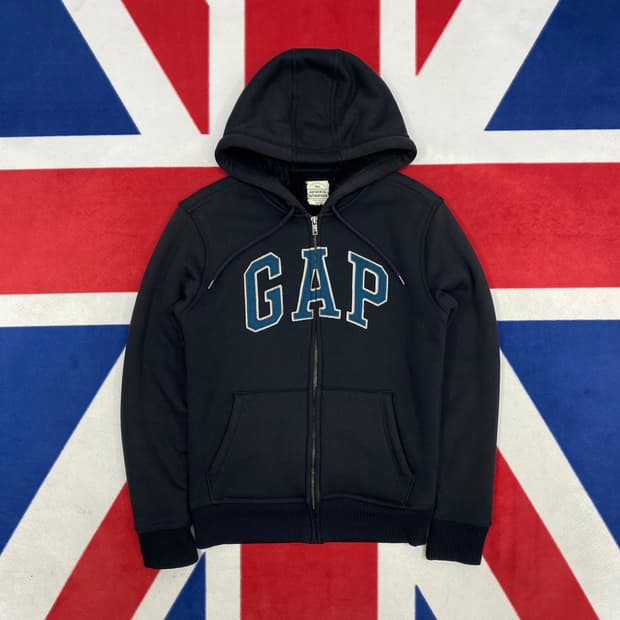 GAP 보아털 후드집업 XS 