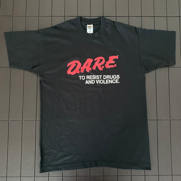 (XL) 90s 빈티지 DARE 티셔츠