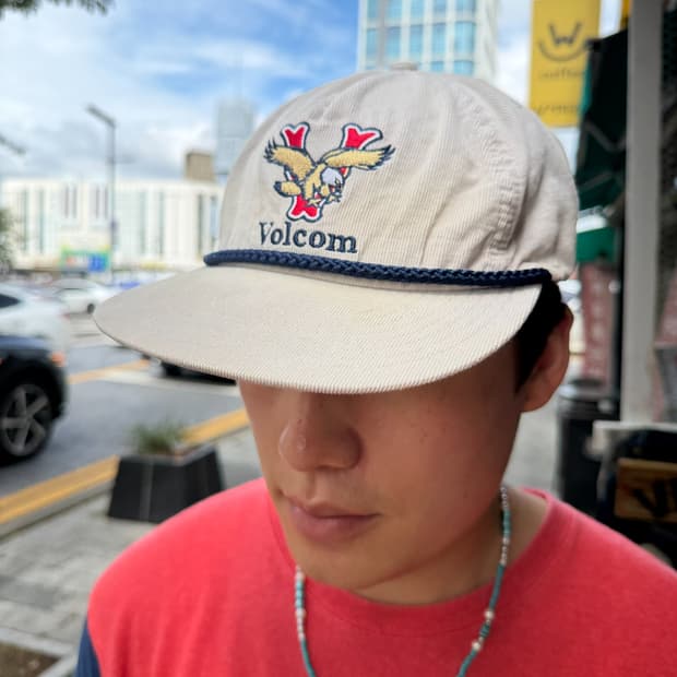 Vintage Volcom Corduroy Rope Cap