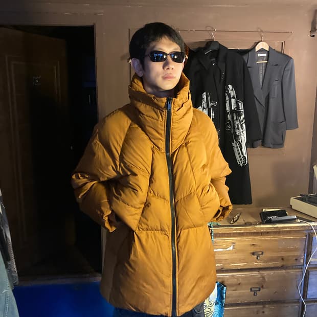 BASSO GOOSE DOWN HIGH NECK PADDED JACKET